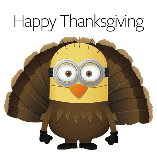 Thankful we are friends. Happy Thanksgiving - Free animated GIF
