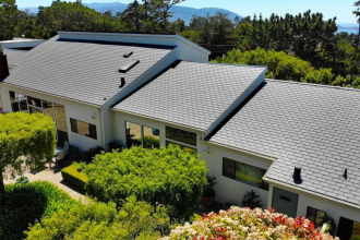 Simulated Slate Roof