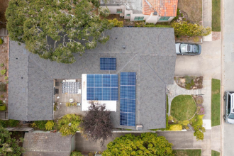 Certain Teed Presidential Shake Roof and Solar
