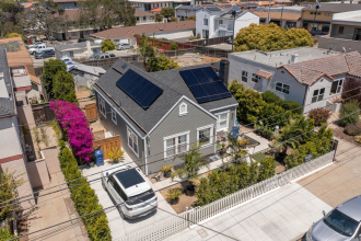 Certain Teed Presidential Shingles and Solar Panels